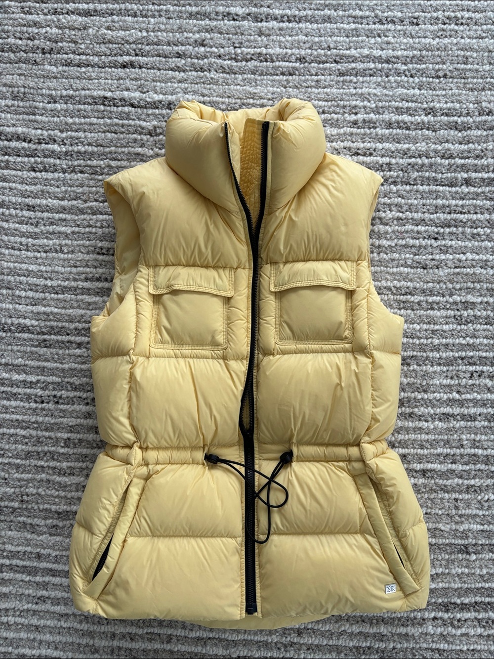 Soia & Kyo Deanna Light Down Puffer Vest butter yellow